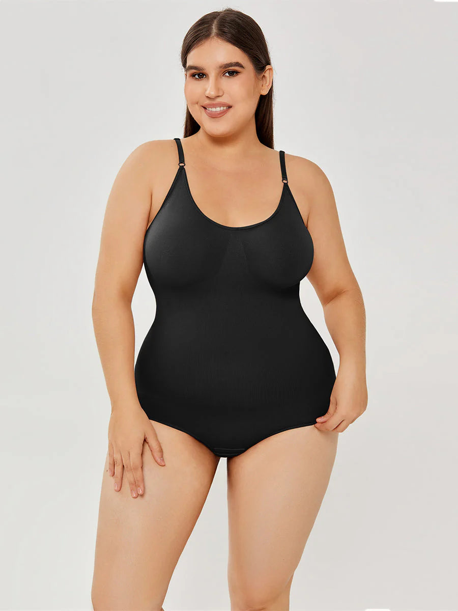 Official LuxeShape V Neck Bodysuit Compression Body Suits