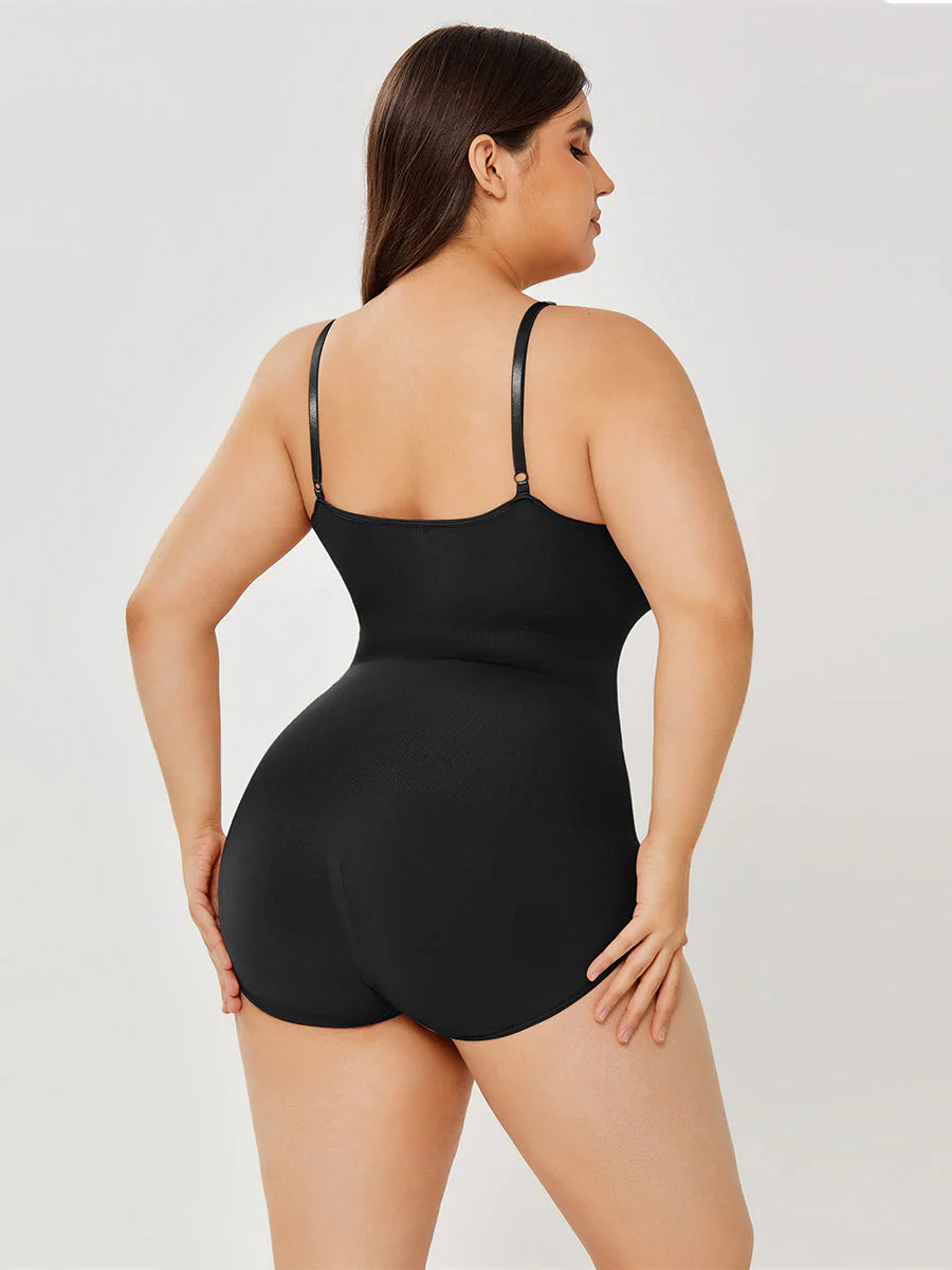 Official LuxeShape V Neck Bodysuit Compression Body Suits