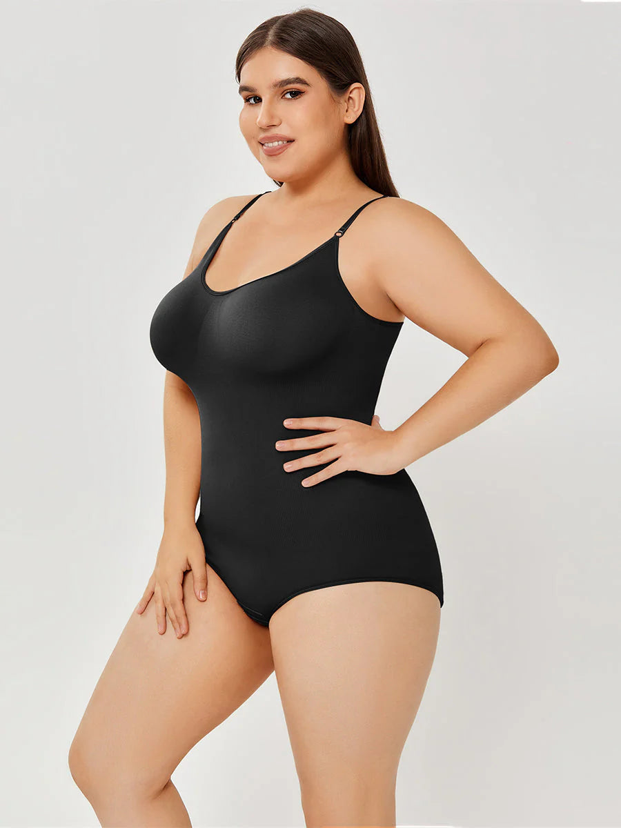 Official LuxeShape V Neck Bodysuit Compression Body Suits